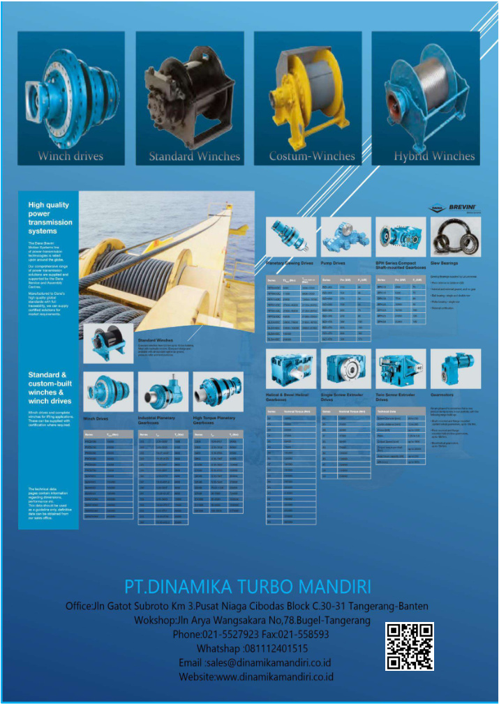 Power Transmission & Winch Power Transmission & Winch