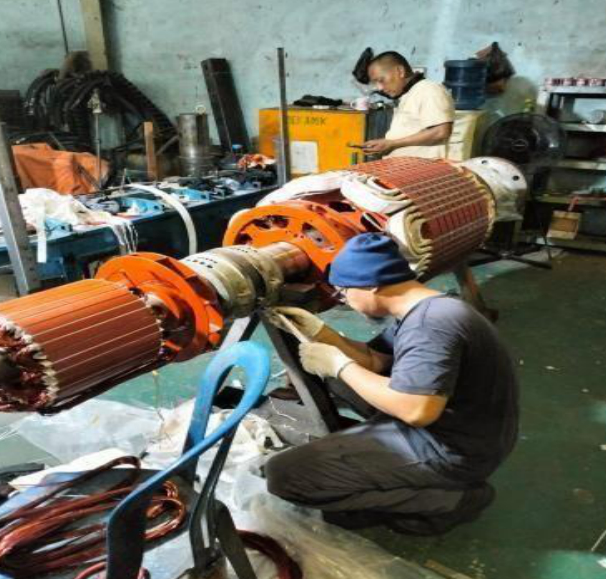 Rewinding Motor &amp;amp; Generator — workshop PT. Dinamika Turbo Mandiri